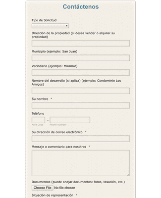 Form Templates: Contact Form Scn
