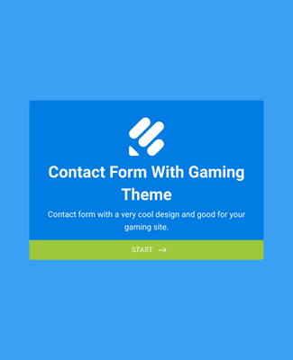 Game Contact Form