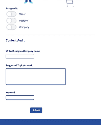 Content Idea Suggestion Form Template | Jotform