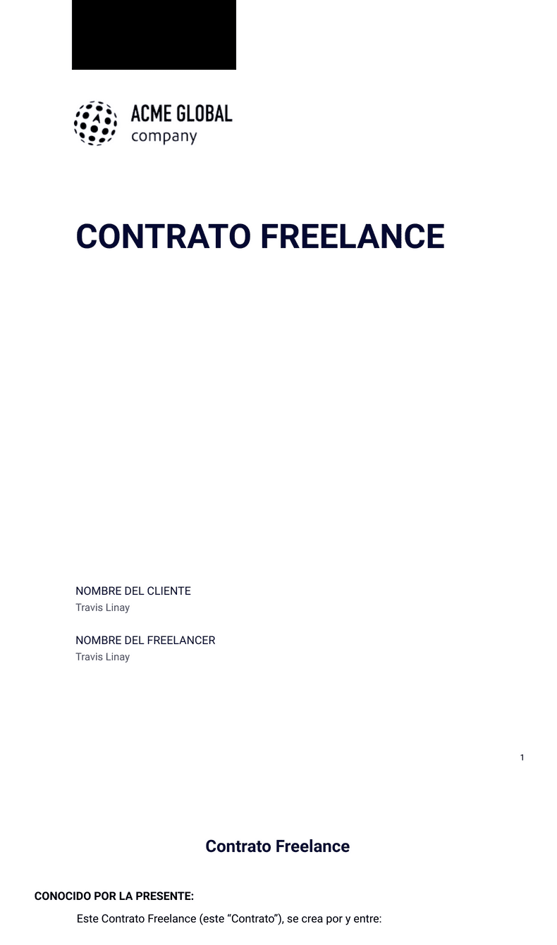 Contrato Freelance Plantilla Plantillas Pdf Jotform 0653