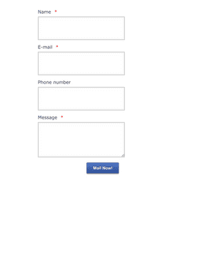 General Inquiry Contact Form Template | Jotform