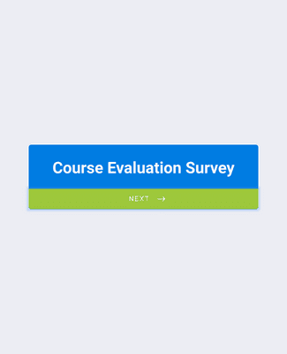 Form Templates: Course Evaluation Survey