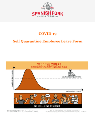 COVID-19 Self Quarantine Employee Leave Form