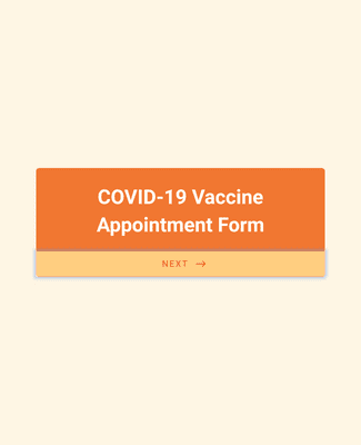 Form Templates: COVID 19 Vaccine Appointment Form