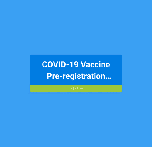 Form Templates: COVID 19 Vaccine Pre Registration Form