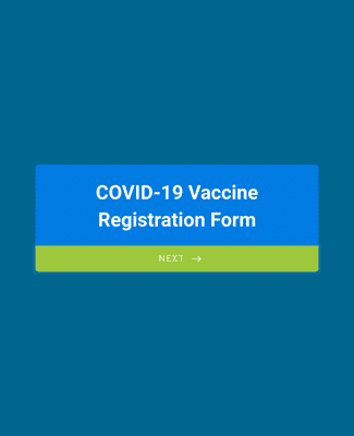 Form Templates: COVID 19 Vaccine Registration Form