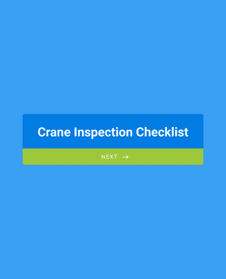 Crane Inspection Checklist 