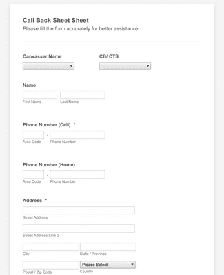 Cts  Cb Form Template 