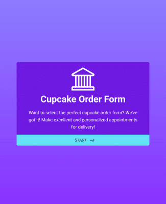 Cupcake Order Form