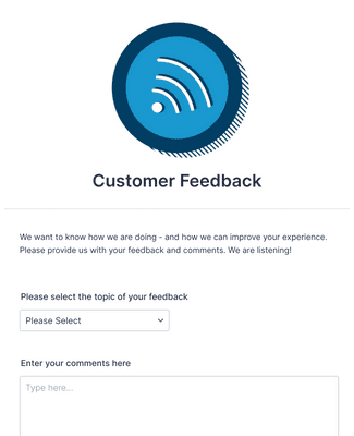 Template customer-feedback