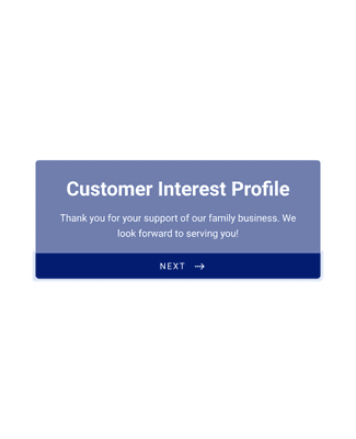 Form Templates: Customer Interest Profile