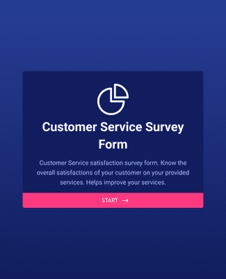 Form Templates: Customer Satisfaction Survey Form Template