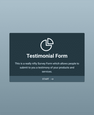 Form Templates: Customer Testimonial Form