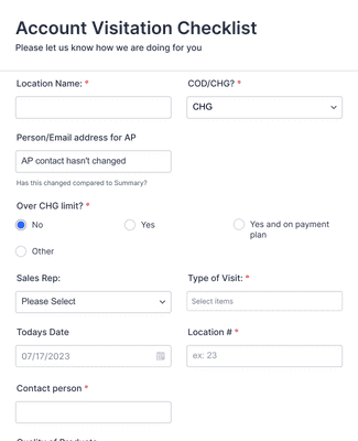 Customer Visit Report Template Form Template | Jotform