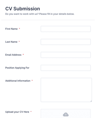 Landscaping Job Application Form Template JotForm