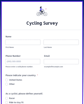Cycling Survey