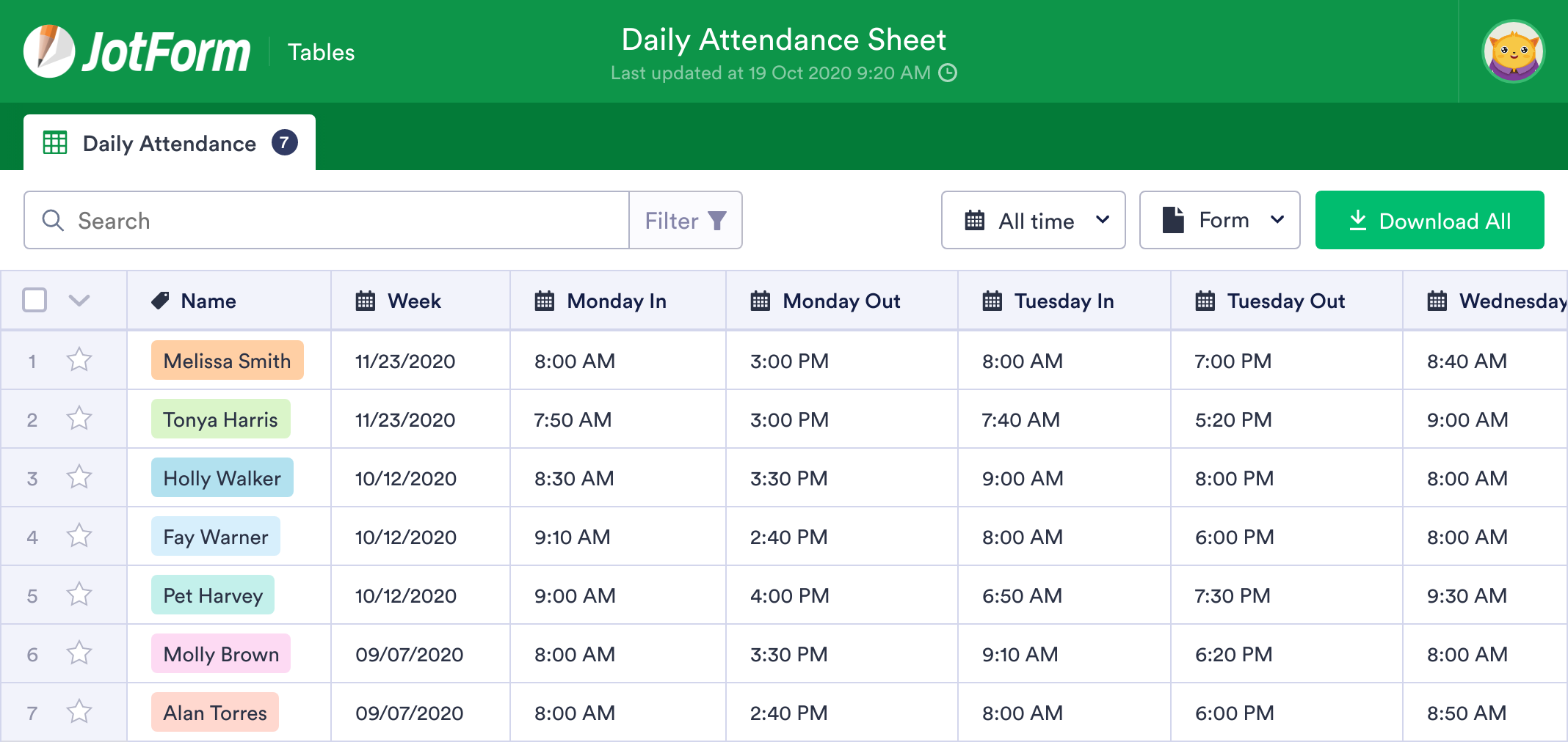 daily-attendance-sheet-template-jotform-tables