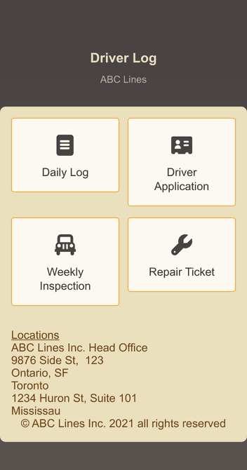 Daily Driver Log App