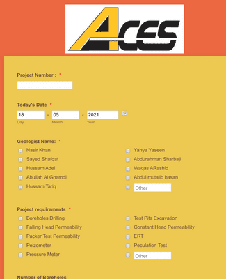 Daily Field Report Form Template | Jotform