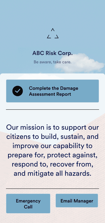 Damage Assessment App
