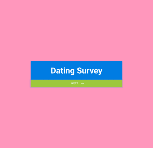Form Templates: Dating Survey