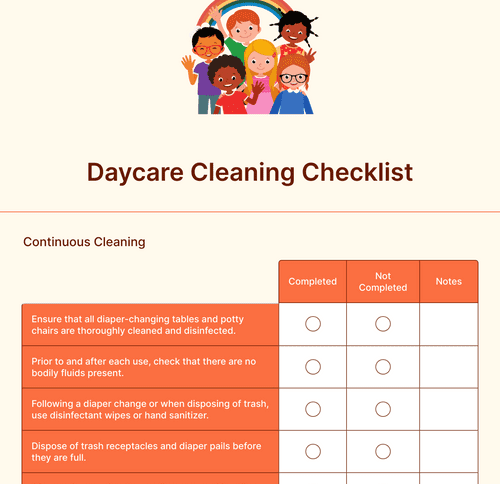 daycare-cleaning-checklist-form-template-jotform