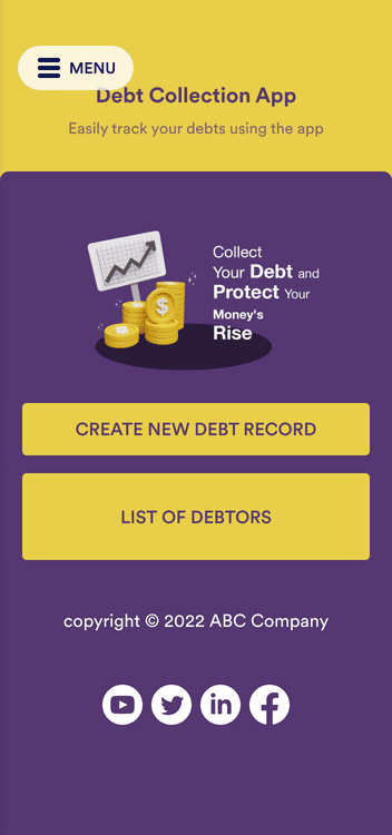Debt Collection App