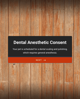 Form Templates: Dental Anesthetic Consent