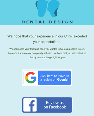 Dental Customer Feedback Form