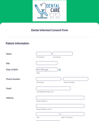 Dentist Forms Form Templates Jotform