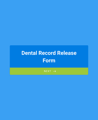 Form Templates: Dental Record Release Form