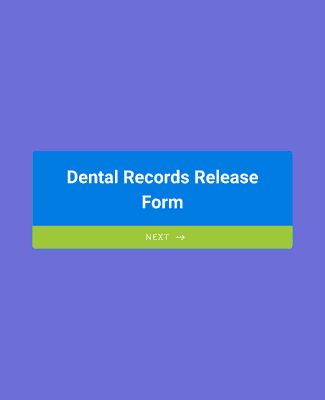 Dental Records Release Form
