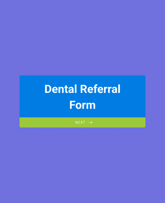 Form Templates: Dental Referral Form