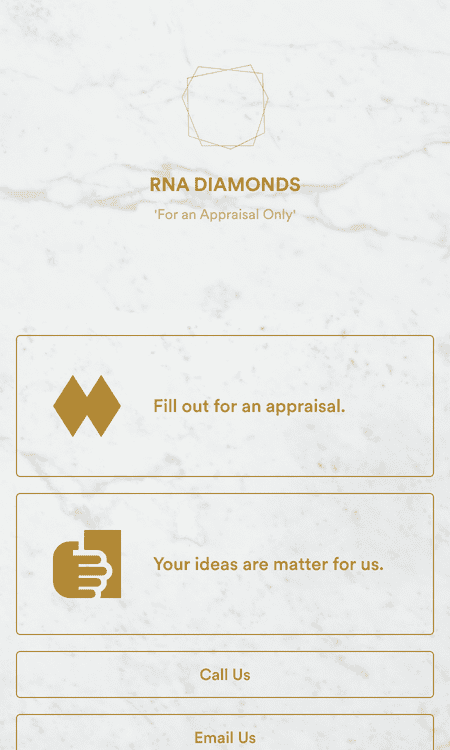 Diamond Appraisal App