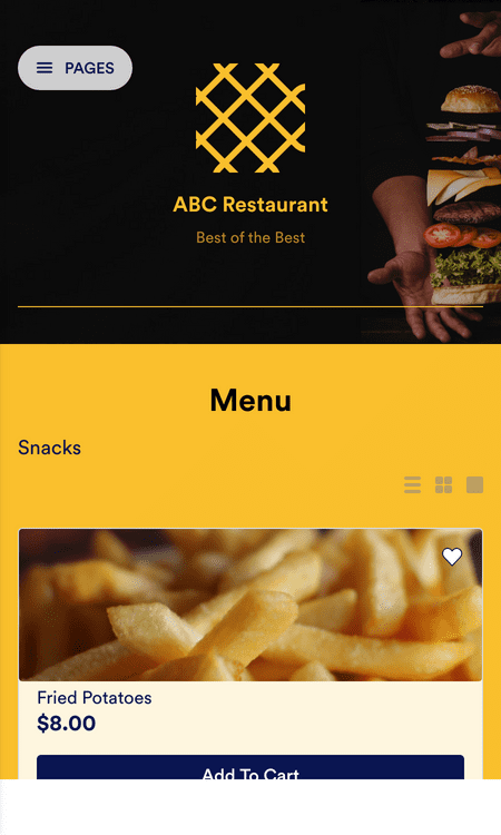 Template-digital-menu-app