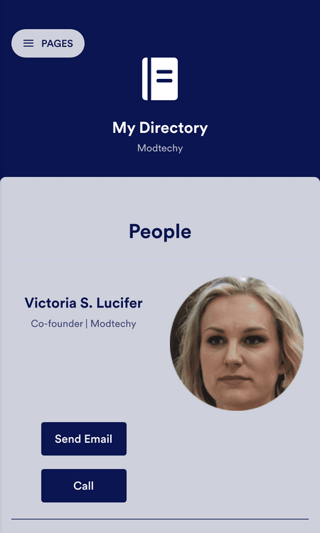 Directory App
