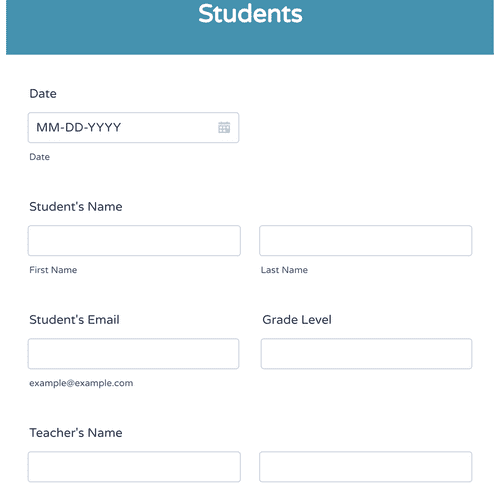 Distance Learning Feedback Form for Students Form Template | Jotform