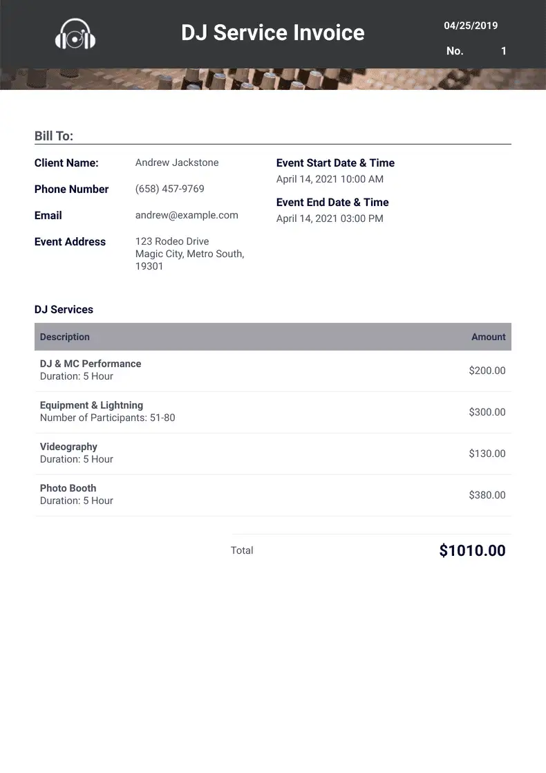 70+ Free Invoice Templates | Jotform