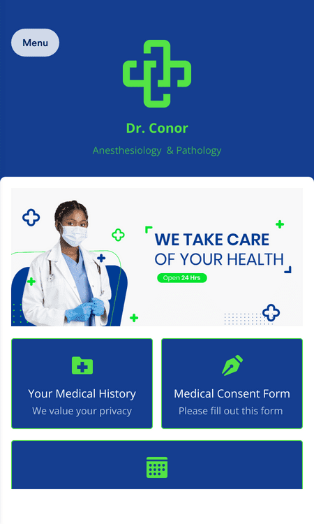 Doctor Appointment App Template