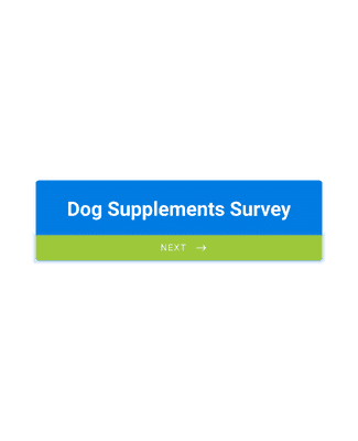 Dog Supplements Survey