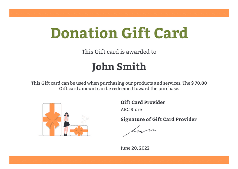 Buy Editable Certificate of Donation Template Printable Charity Online in  India  Etsy