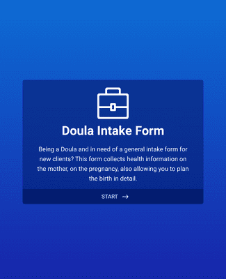 Form Templates: Doula Intake Form