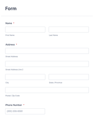 Driver Form Template | Jotform