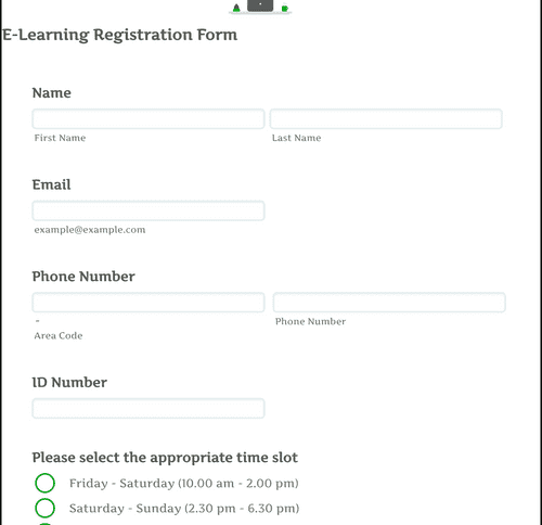 Summer Class Registration Form Template | Jotform