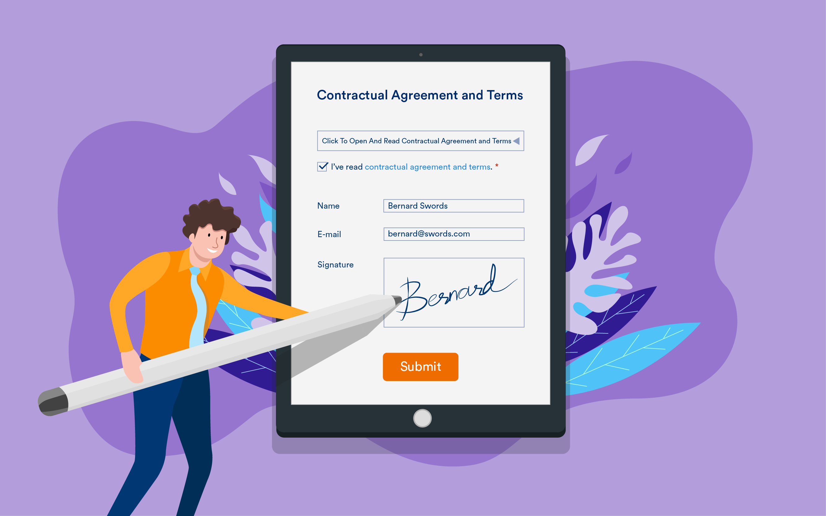 Smooth Signature Form Widgets JotForm