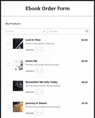 Elementary School Book Order Form Template | Jotform