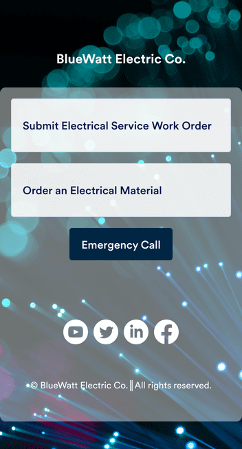 Electrical Work Order App