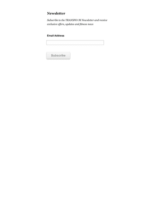Email Newsletter Subscription Form Template | Jotform