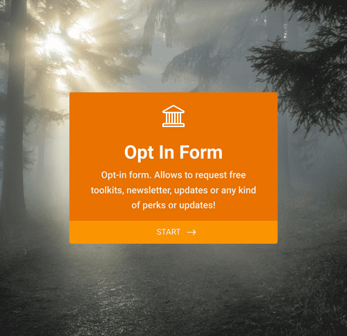 Form Templates: EMail Opt In Form