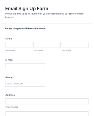Template email-signup-form-private-6
